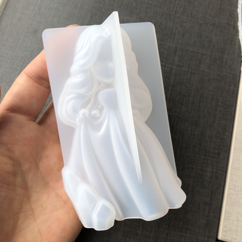 3D Cute Princess Silicone Cand - đánh giá và giá Soap Making Ins