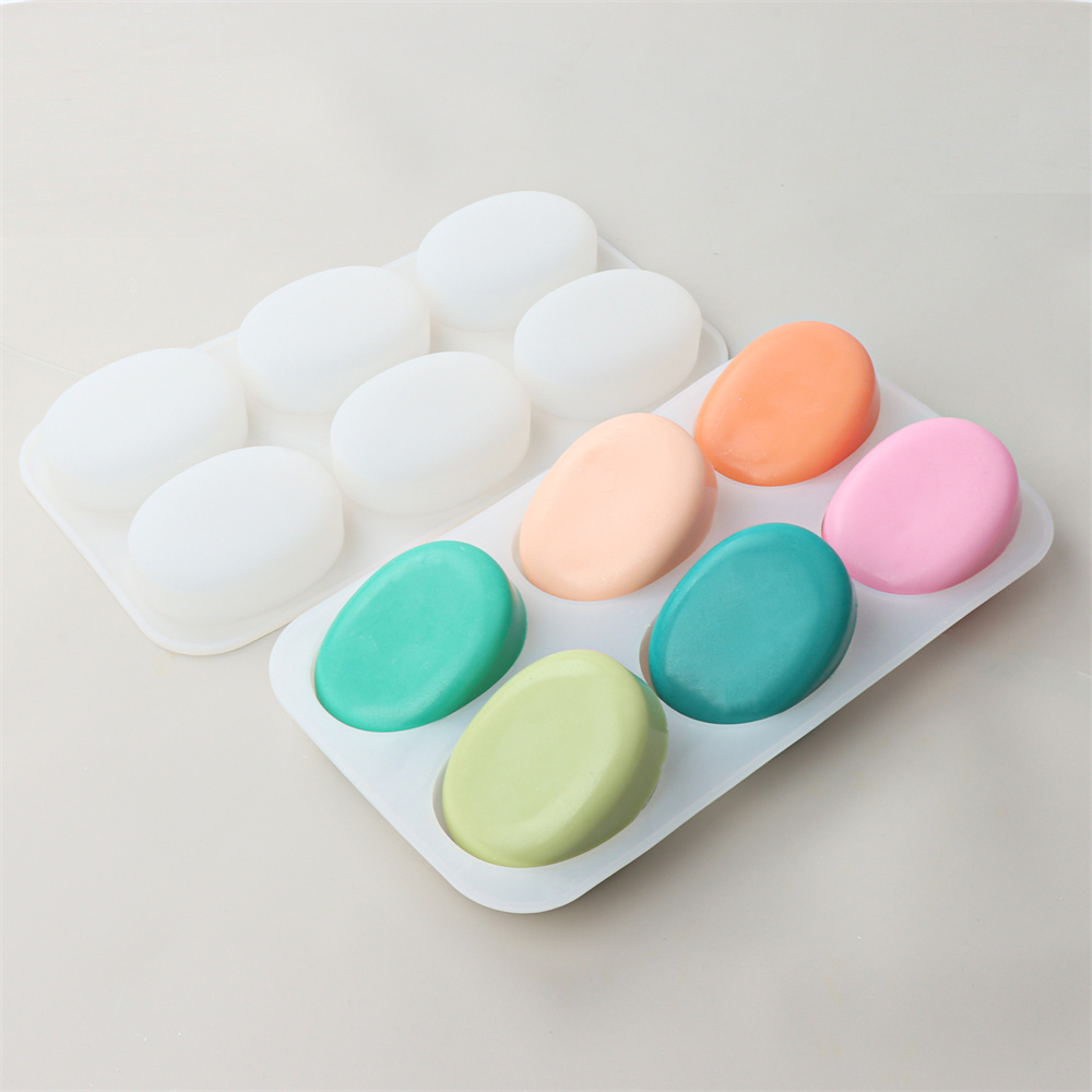 6 Holes Round Oval Silicone So - đánh giá và giá Soap Making Kit For Beginners