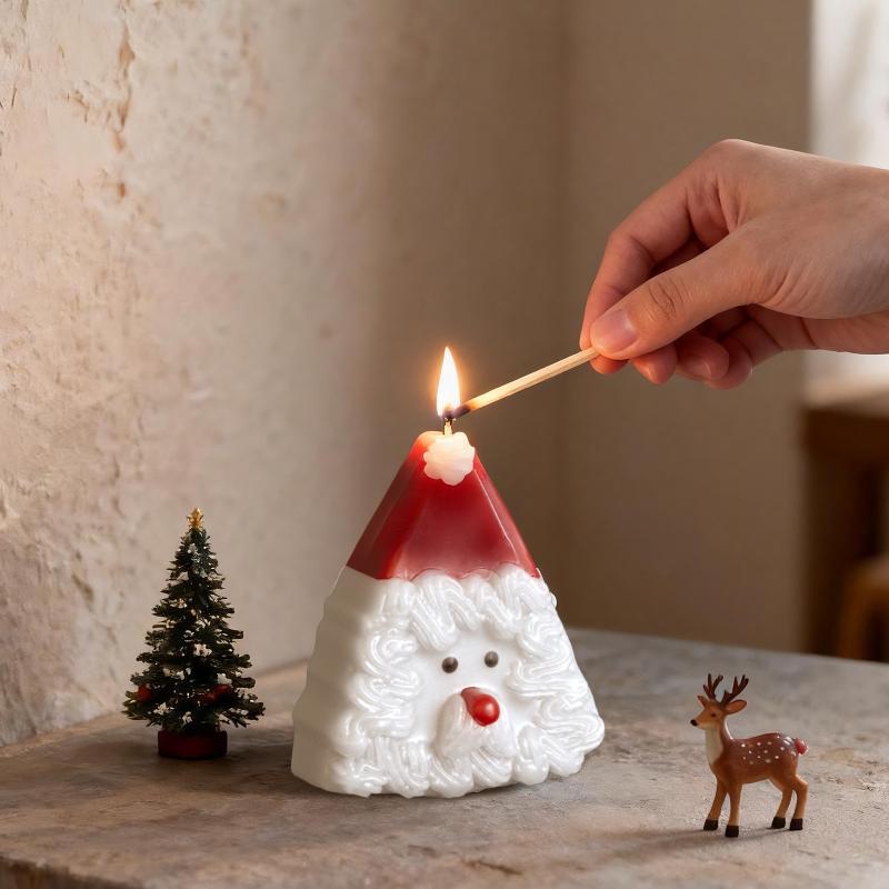 Santa Claus Silicone Candle Mo - đánh giá và giá Soap Making Ins