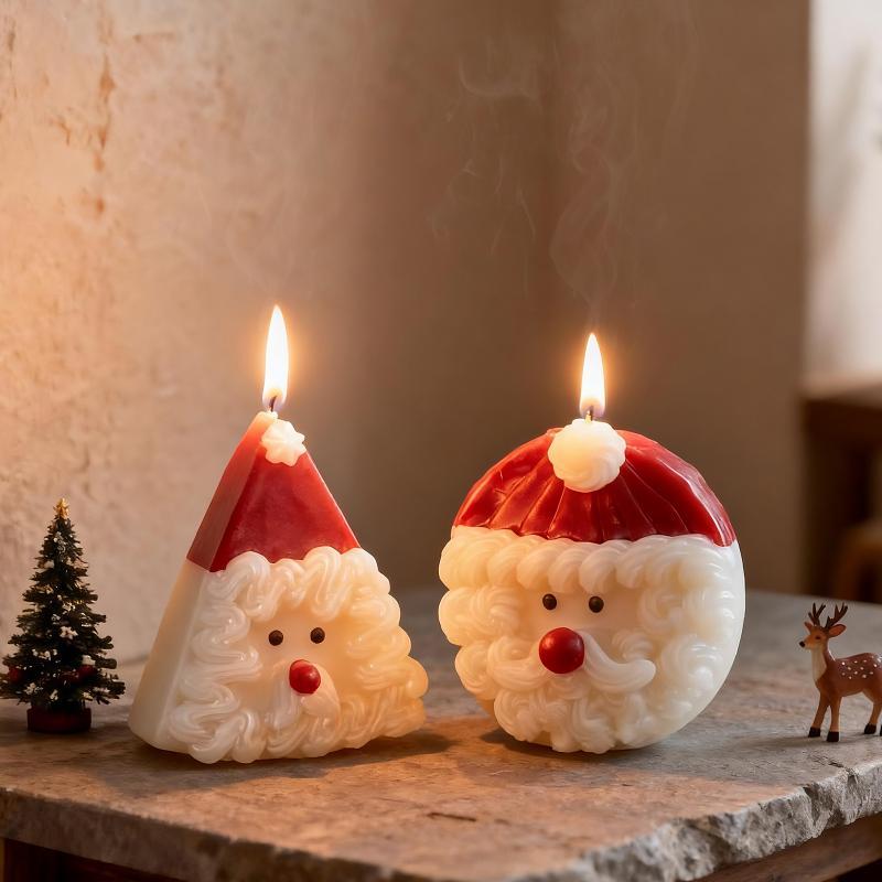 Santa Claus Silicone Candle Mo - đánh giá và giá Soap Making Ins