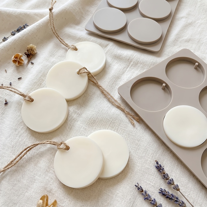 6-Cavity Round Tag Silicone Mo - đánh giá và giá Soap Making Kit For Beginners