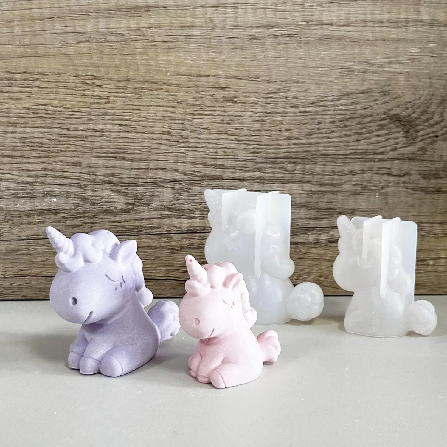 3D Geometric Silicone Unicorn  - đánh giá và giá Soap Making Instructions