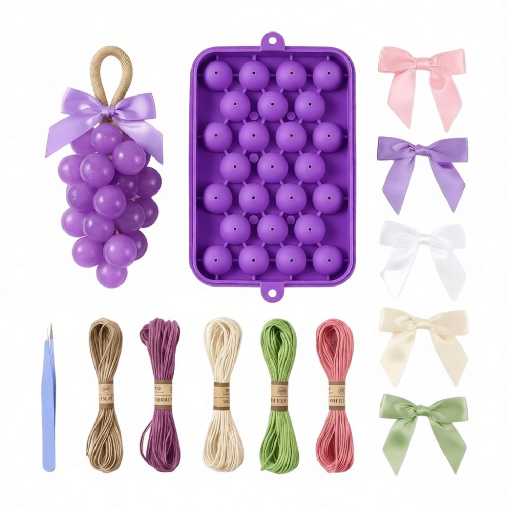 Grape Silicone Mold Fruit Soap - đánh giá và giá Soap Making Gifts