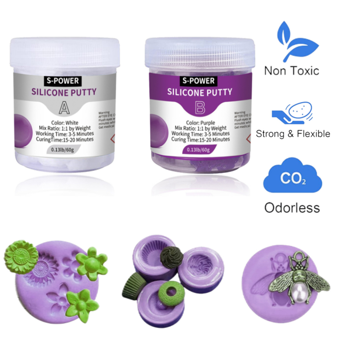 DIY Silicone Molding Putty Kit - đánh giá và giá Soap Making Kit For Beginners