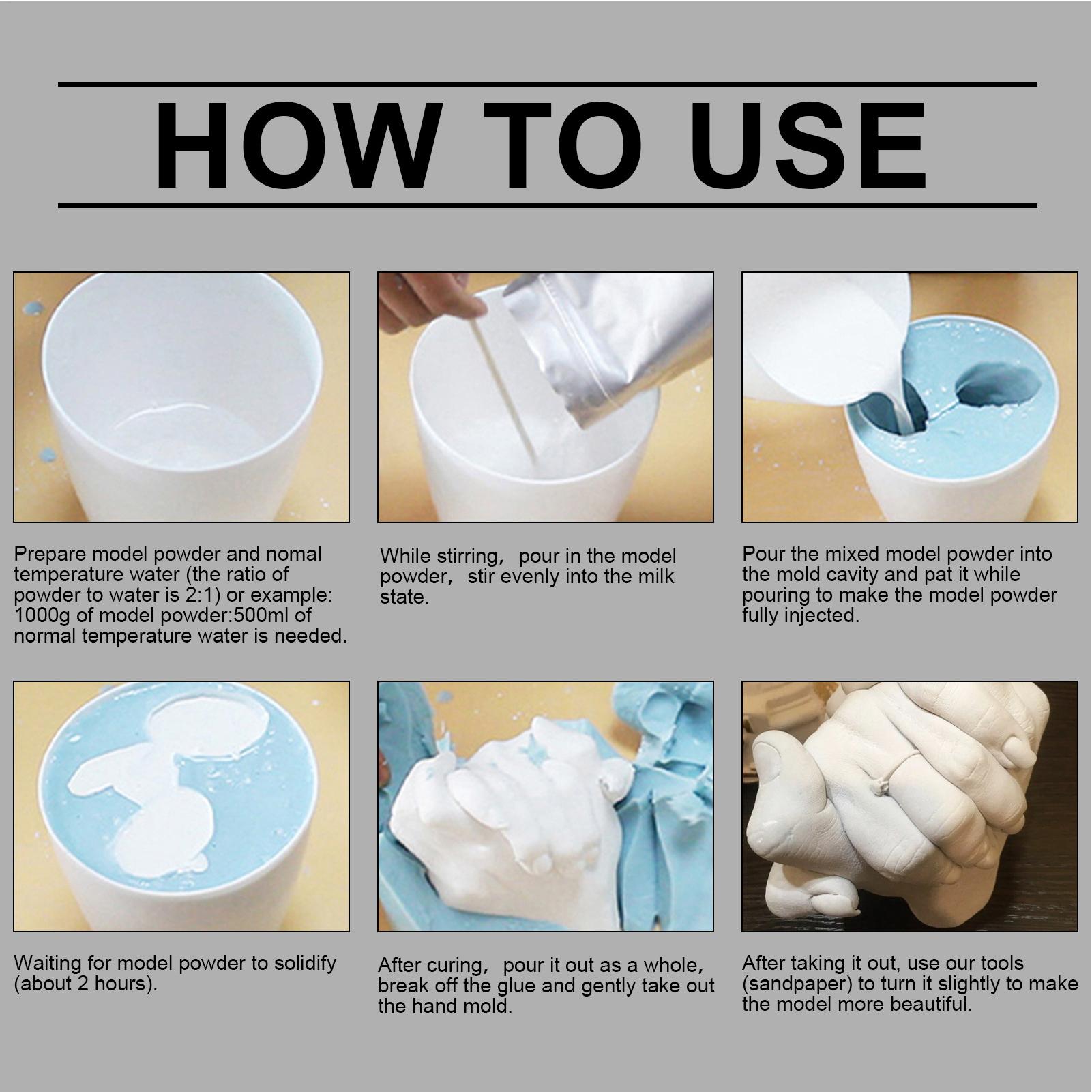 Baby Hand And Foot Casting Kit - đánh giá và giá Soap Making Ins